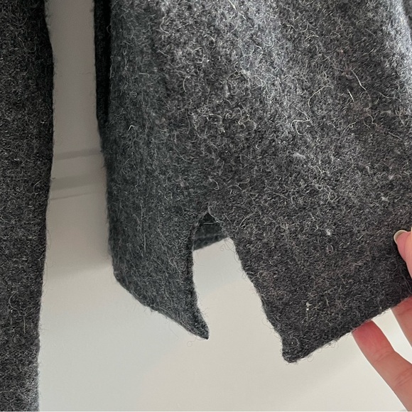 VTG Y2K Kenji 100% Wool Hoodie Pullover Sweater Minimalist Cabincore Size Large - Picture 9 of 14